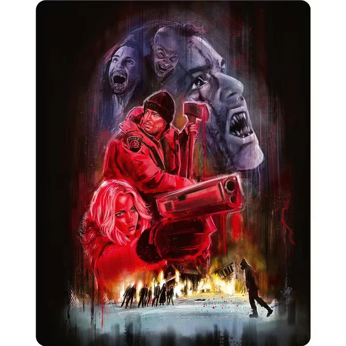 Front cover of 30 Days of Night Limited Edition Steelbook (UK) [4K Ultra HD + Region B Blu-ray] (UK Import)