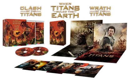 Box contents of When Titans Ruled The Earth: Clash Of The Titans/Wrath Of The Titans [Blu-ray]