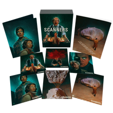 Box contents of Scanners Limited Edition (UK Import) [4K Ultra HD + Region B Blu-ray]
