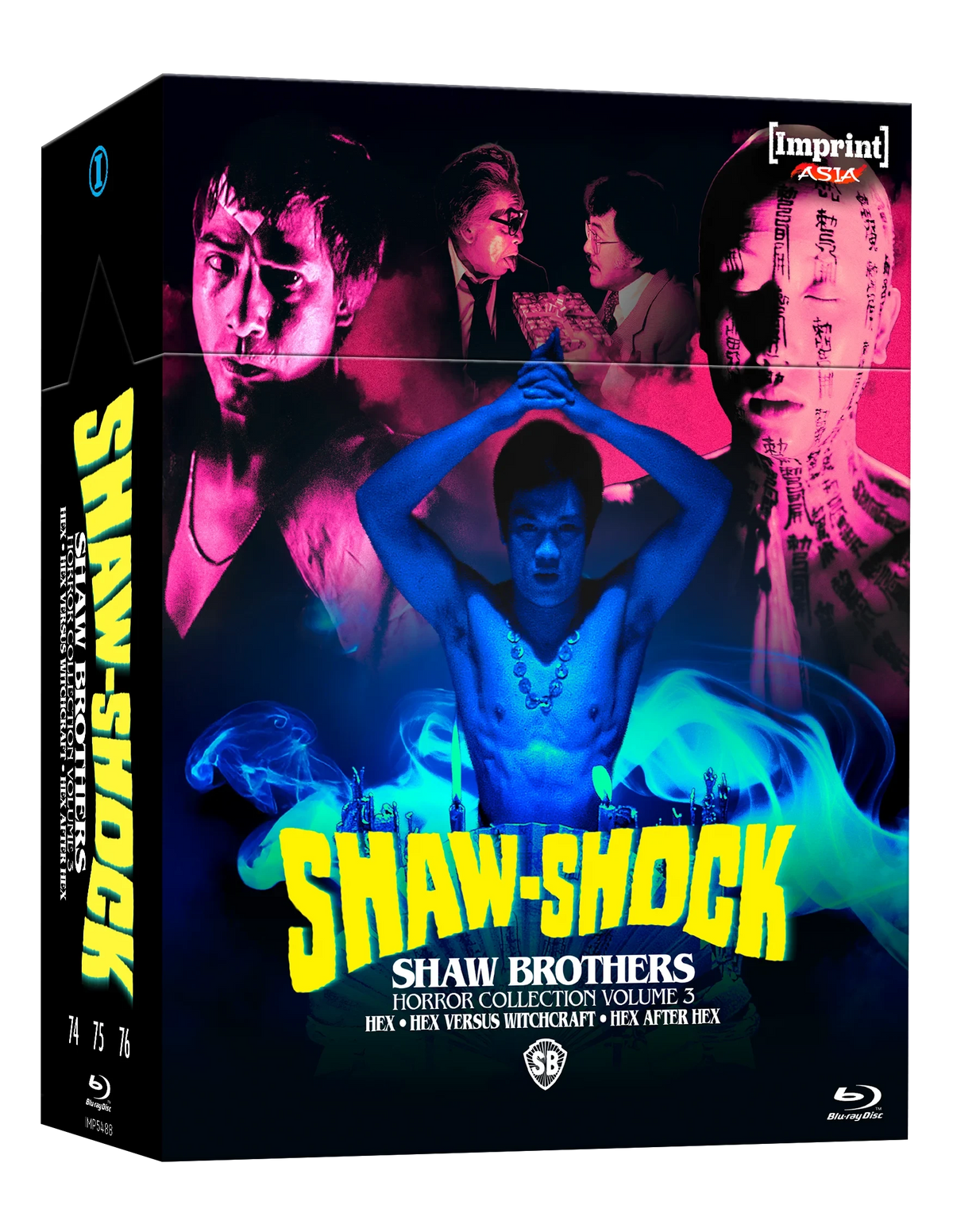 Front cover of Shaw-Shock: Horror Collection Volume 3 - The Hex Trilogy Limited Edition Hardbox [Blu-ray] (Australian Import)