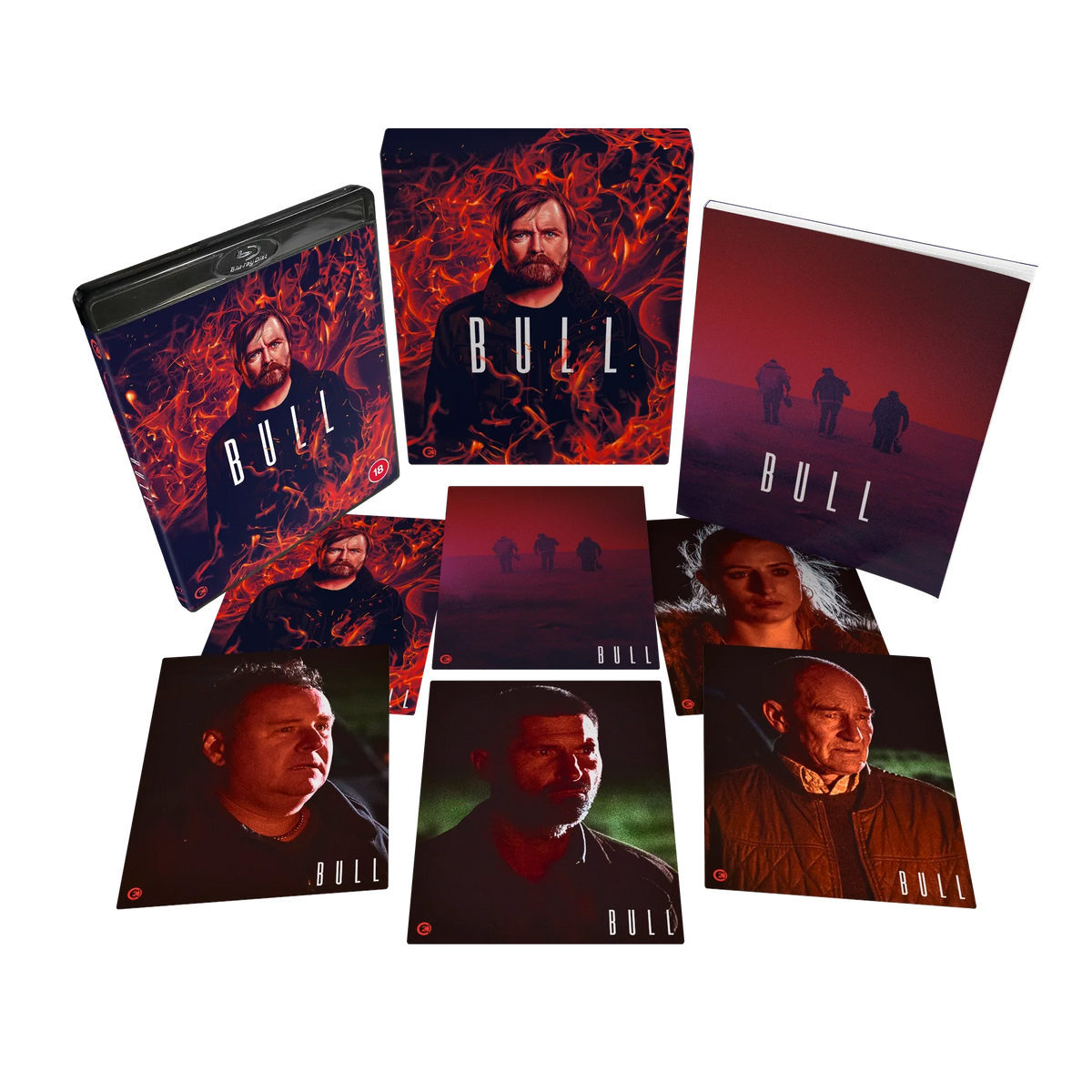 Box contents of Bull Limited Edition (UK Import) [Region B Blu-ray]