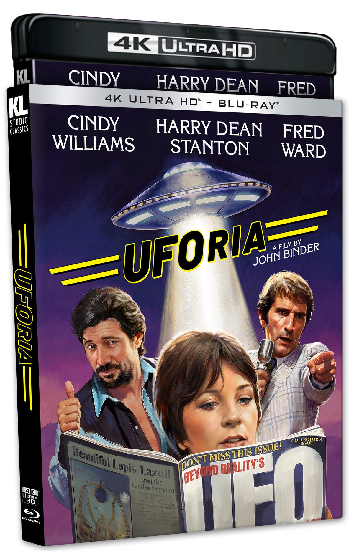 Front cover of UFOria [4K Ultra HD + Blu-ray]