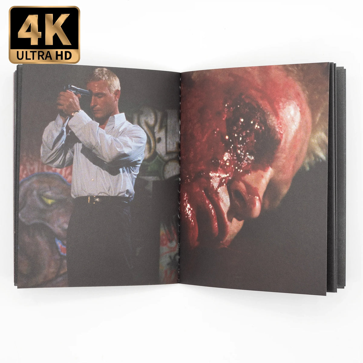 Open booklet of The Stendhal Syndrome [4K Ultra HD + Blu-ray]