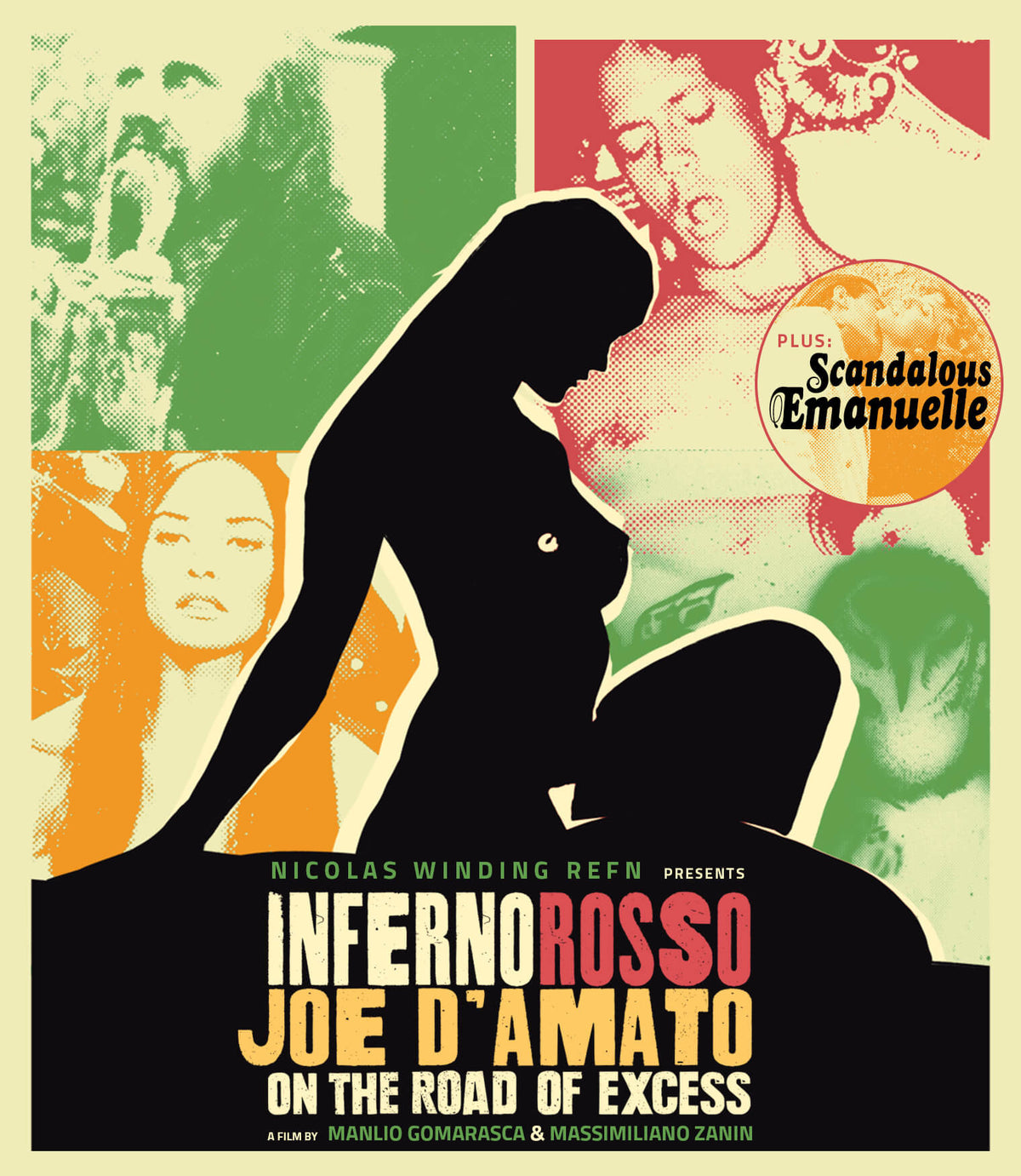 Front cover of Inferno Rosso: Joe D'Amato On The Road Of Excess [Blu-ray]