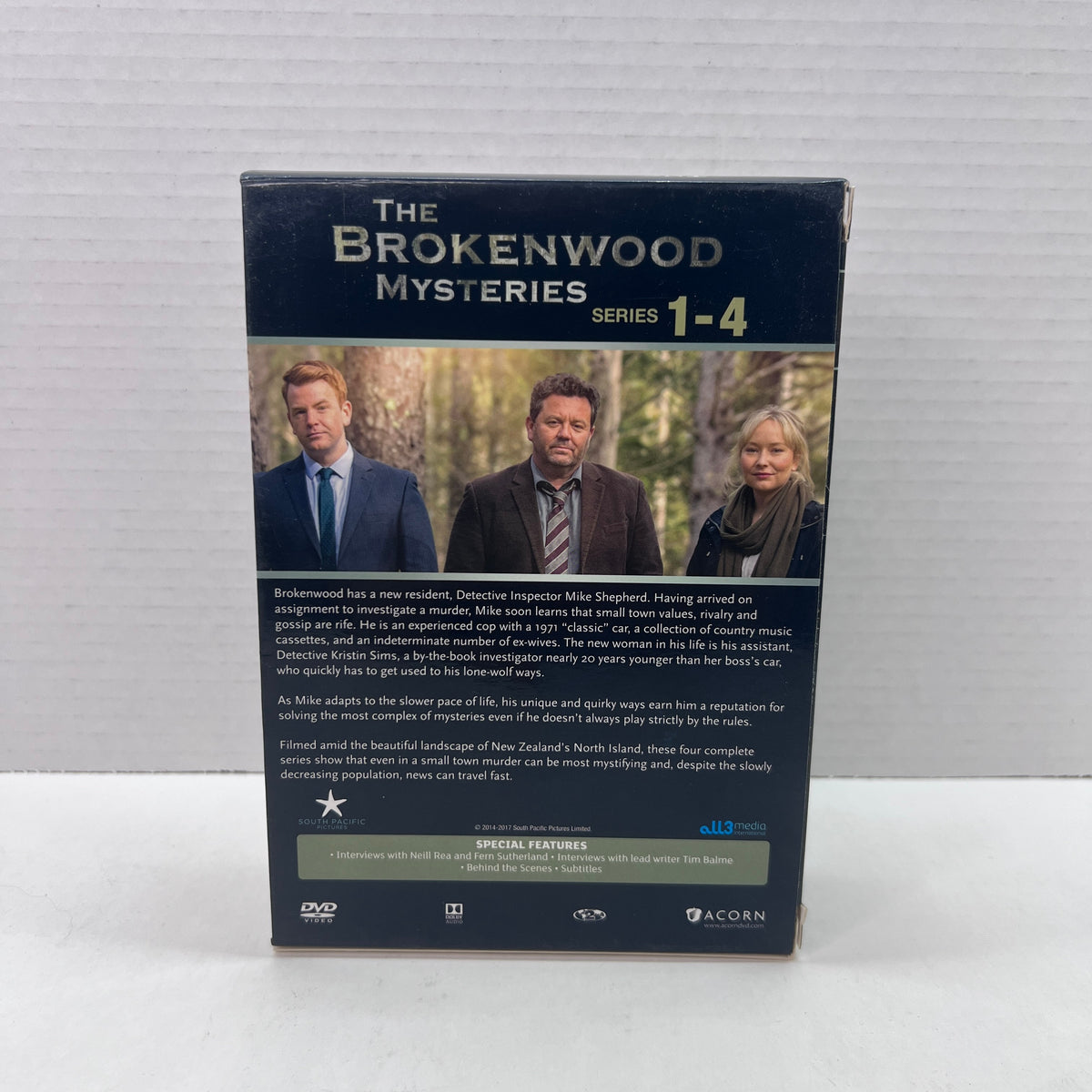 Back cover of Pre-Owned | The Brokenwood Mysteries: Series 1–4 [DVD]