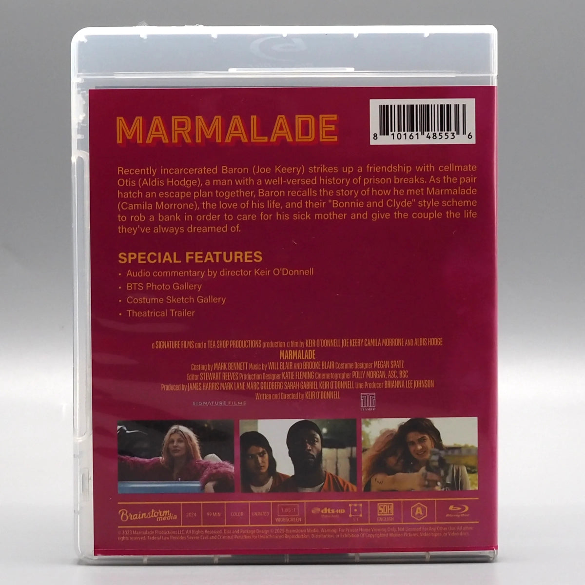 Back case of Marmalade [Blu-ray]