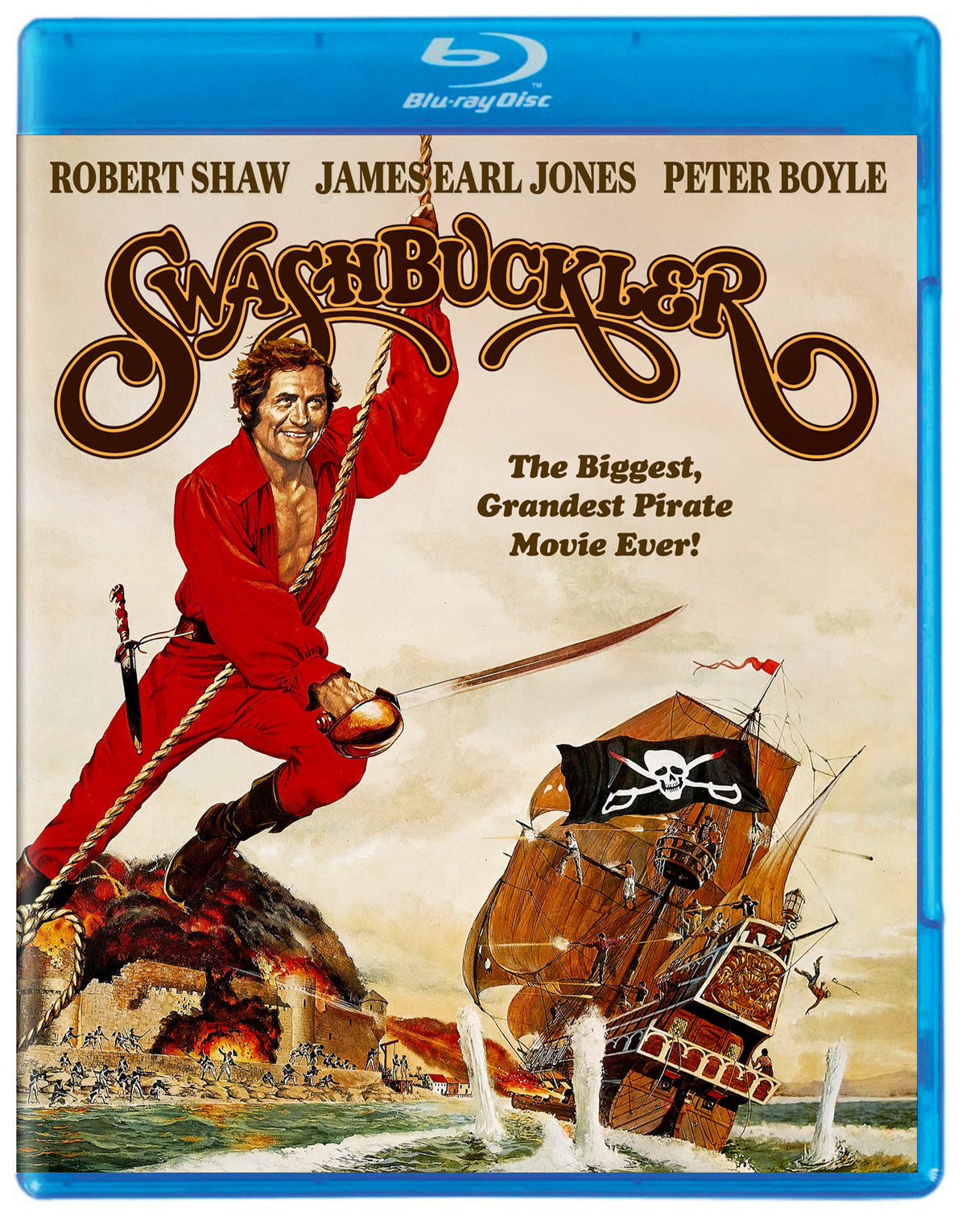 Front cover of Swashbuckler [Blu-ray]