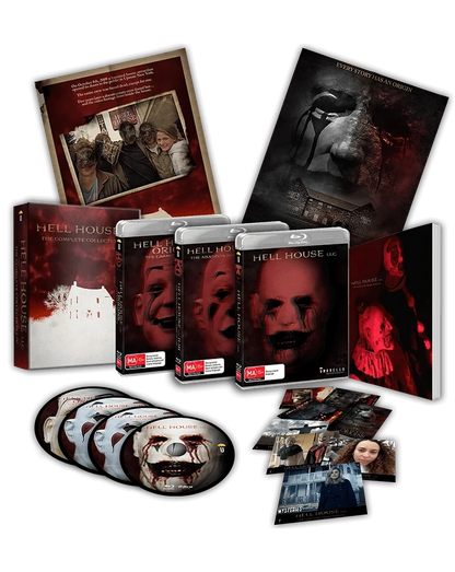 Packshot of Hell House LLC Collection I-IV Boxset Collector's Edition [Blu-ray] (Australian Import)