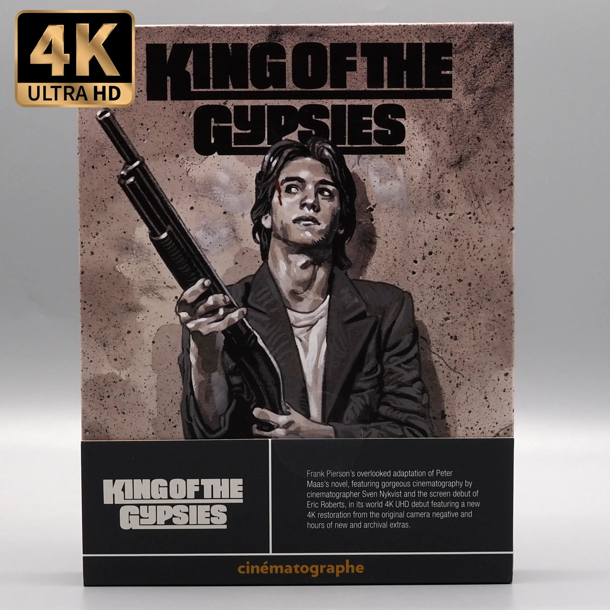 Front slipcase 1 of King of the Gypsies [4K Ultra HD + Blu-ray Set]