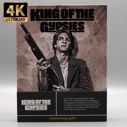 Front slipcase 1 of King of the Gypsies [4K Ultra HD + Blu-ray Set]