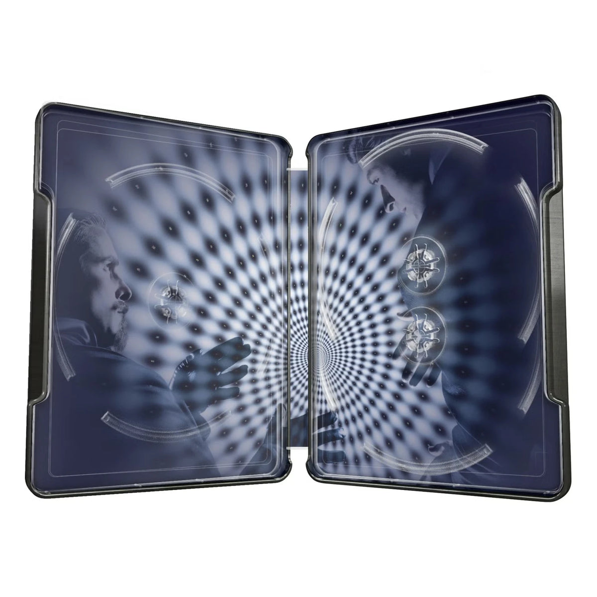 Inside cover of The Prestige Limited Edition Steelbook [4K Ultra HD + Region B Blu-ray] (UK Import)