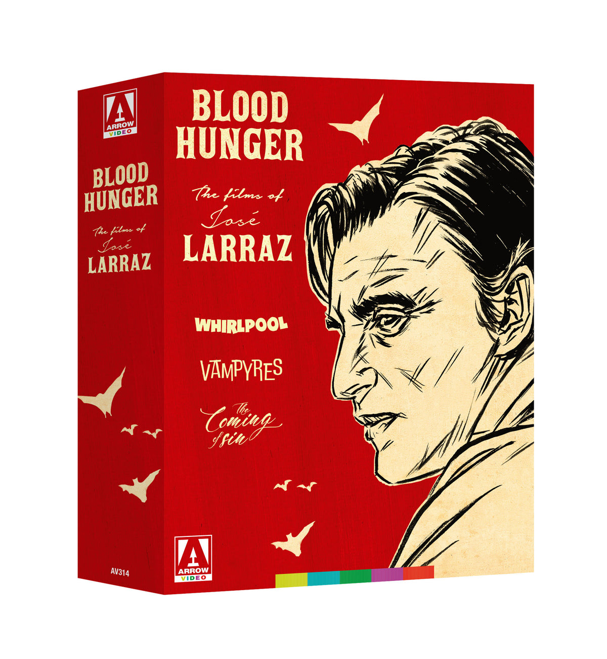 3D art of Blood Hunger: The Films Of Jose Larraz (Standard Edition) [Blu-ray Set]