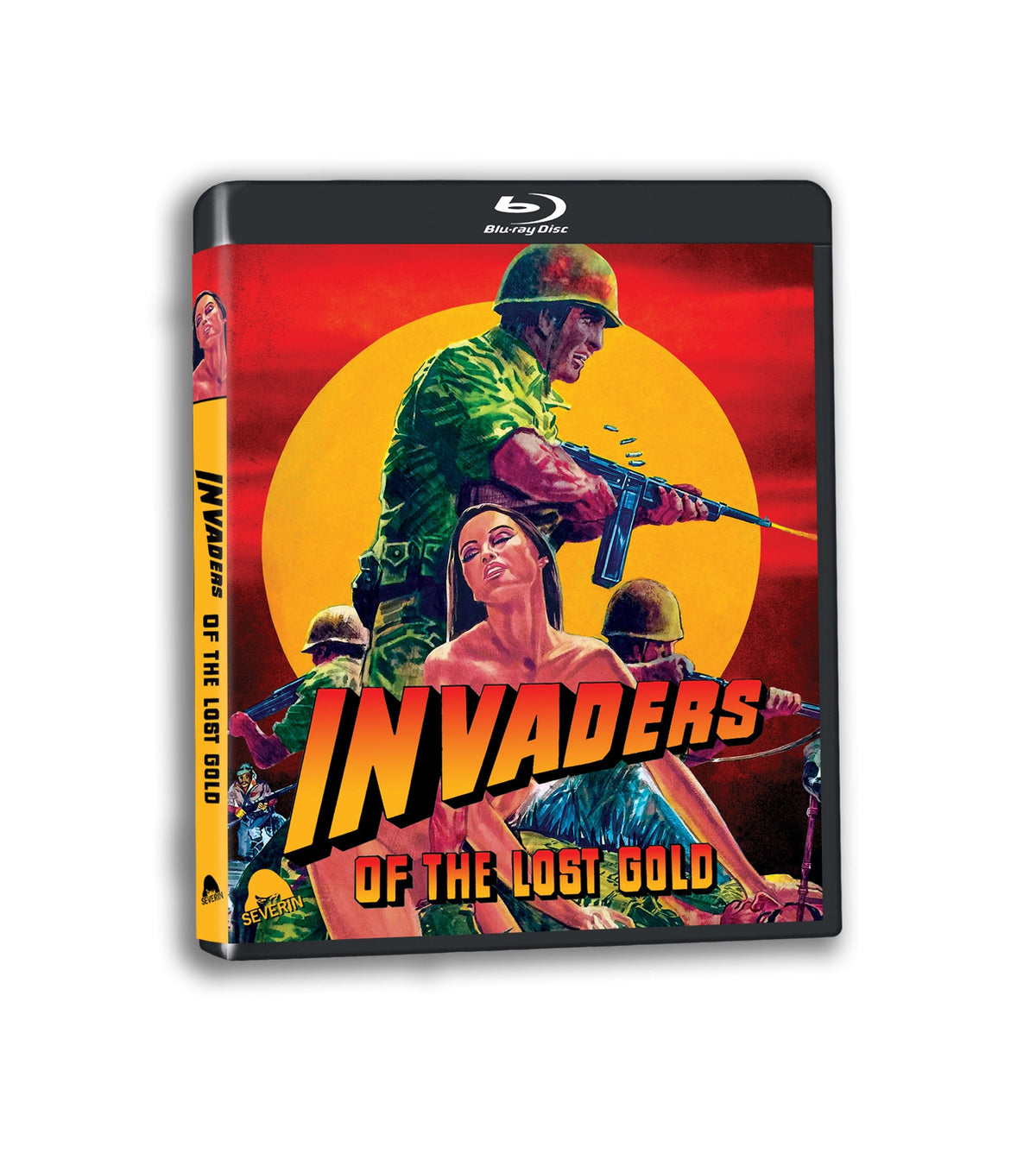 3D art of Invaders of The Lost Gold [Blu-ray]