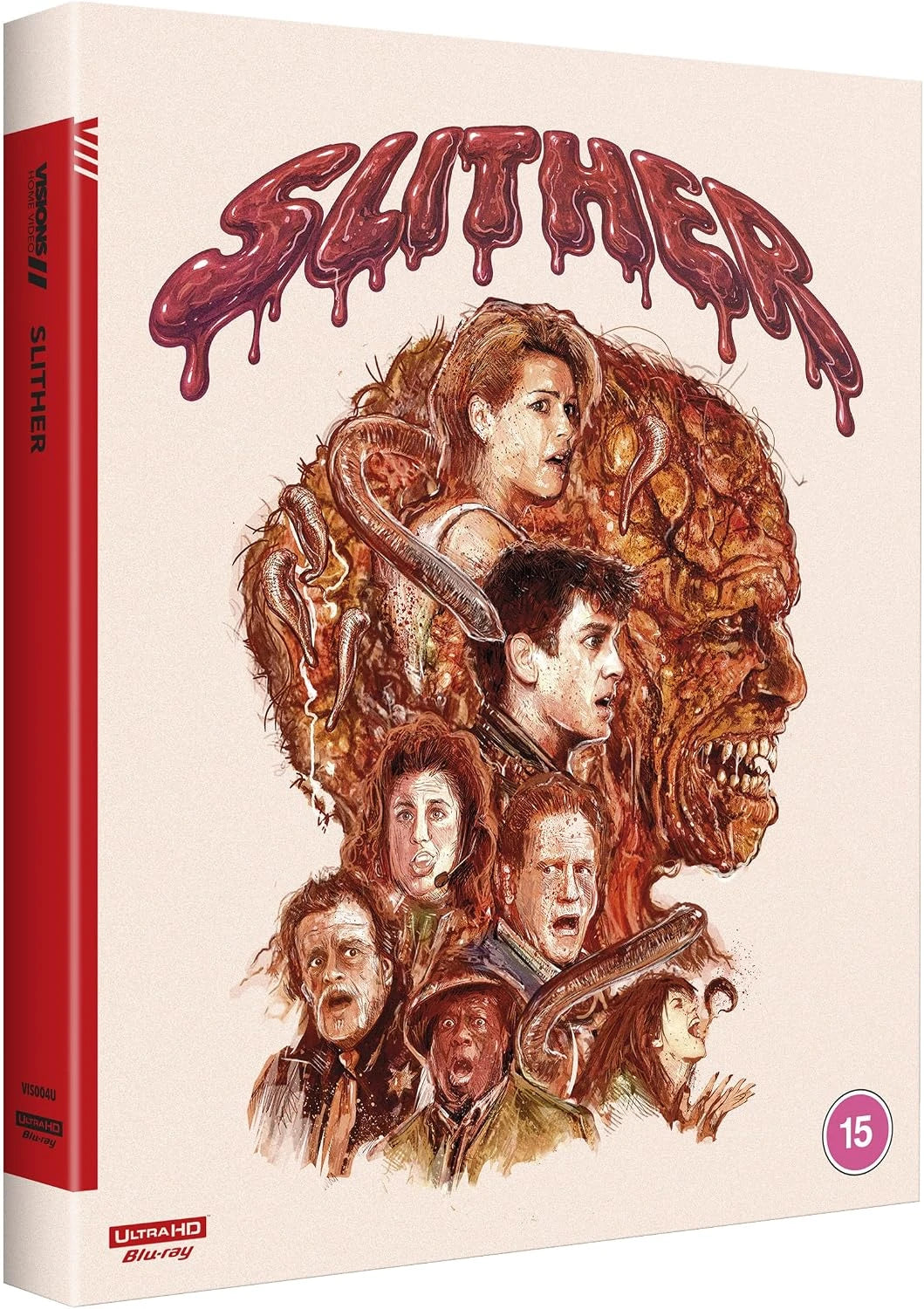 Front cover of Slither Limited Edition (UK Import) [4K Ultra HD + Region B Blu-ray]