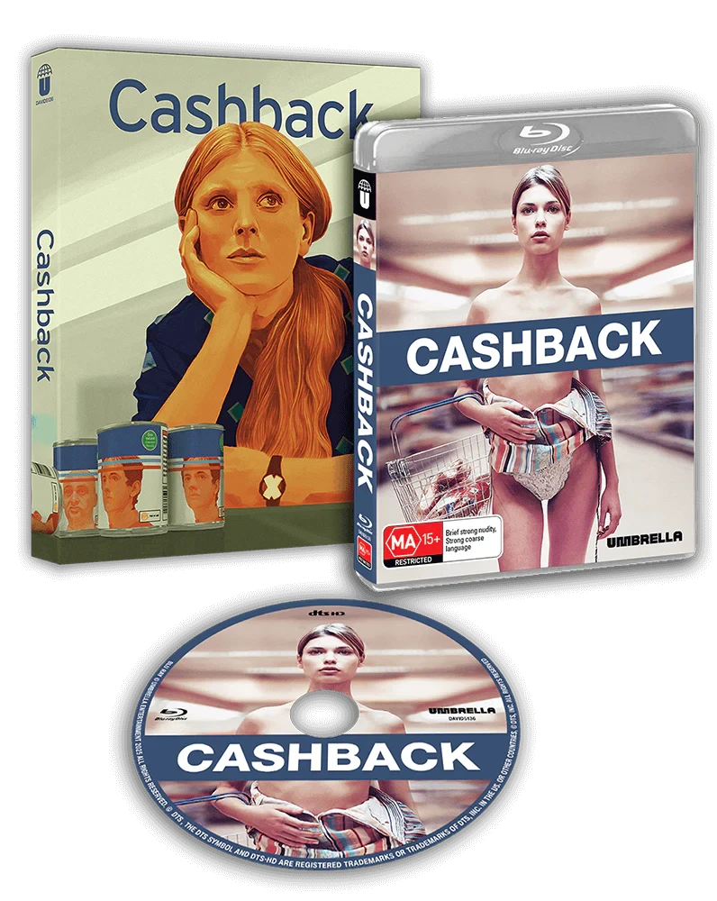 Box contents of Cashback (2006) [Blu-ray]