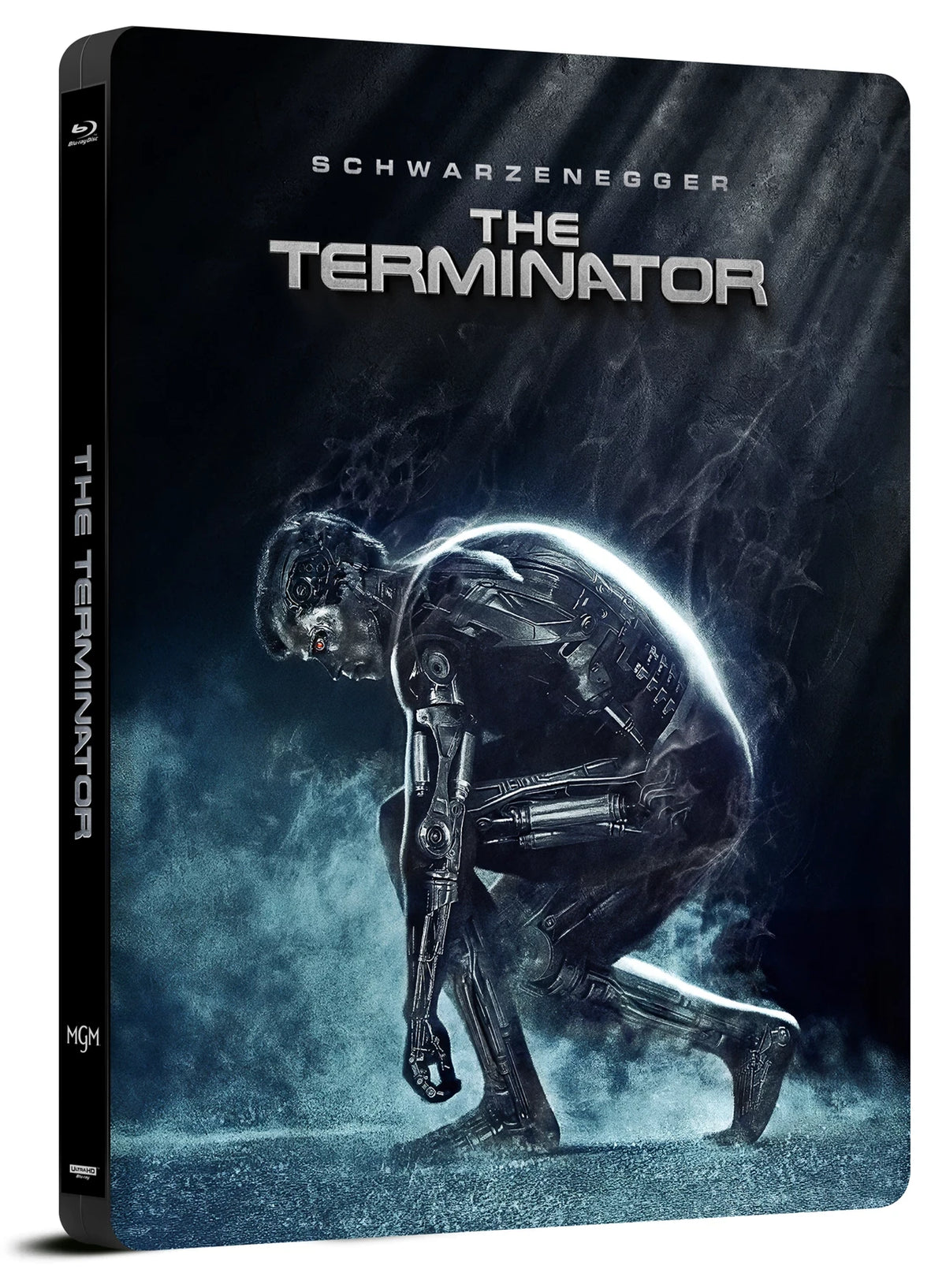Front cover of The Terminator Limited Edition Steelbook (UK Import) [4K Ultra HD + Region B Blu-ray]