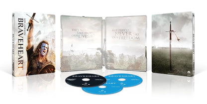 Packshot of Braveheart Limited Edition Steelbook [4K Ultra HD + Blu-ray]