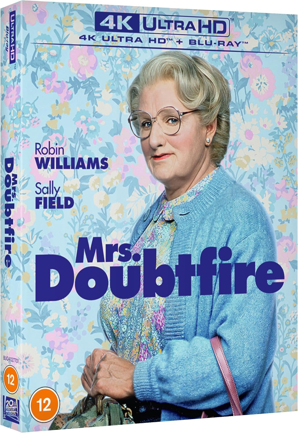 Front cover of Mrs. Doubtfire (UK Import) [4K Ultra HD + Blu-ray]