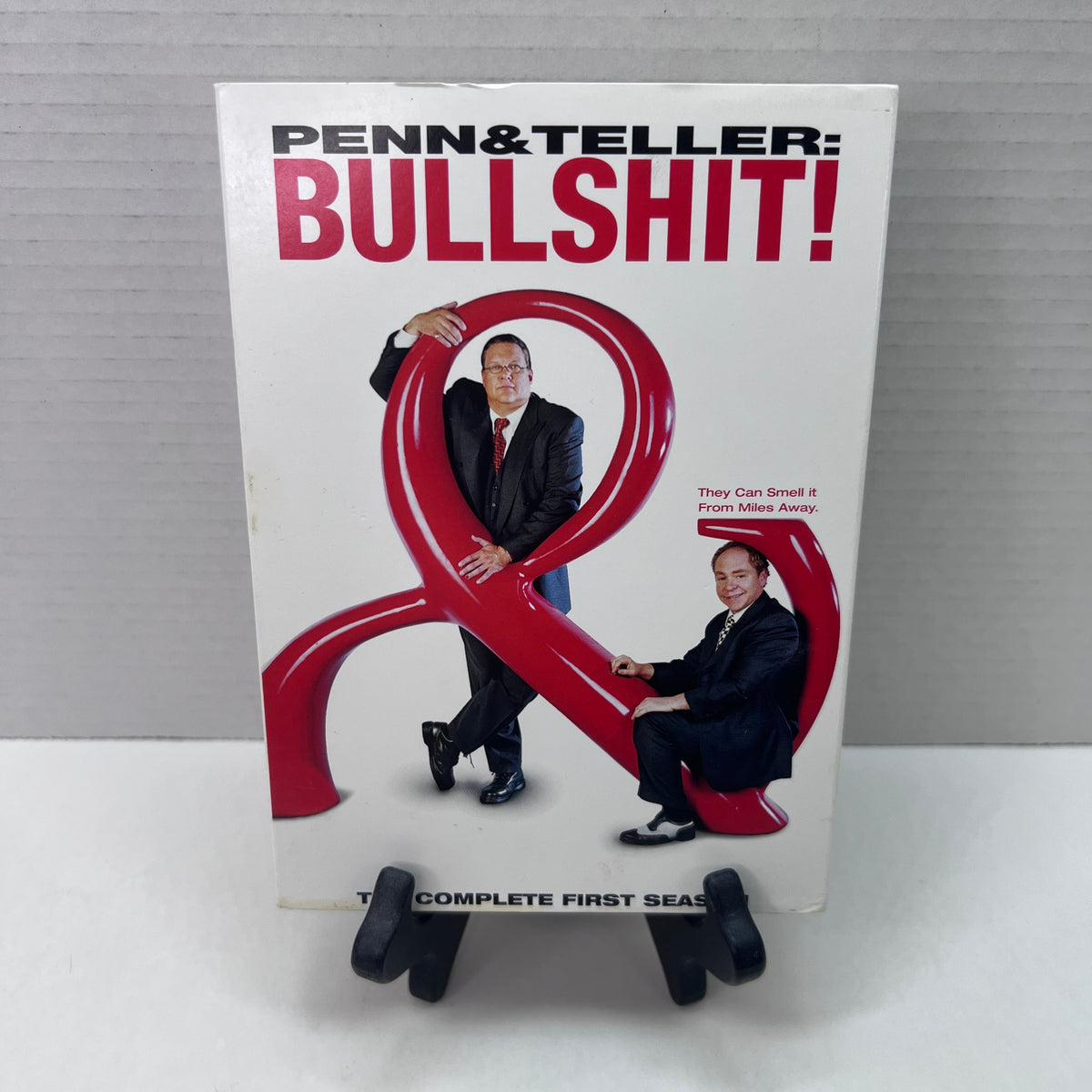 Front cover of Pre-Owned | Penn & Teller: Bullshit! The Complete First Season [DVD]