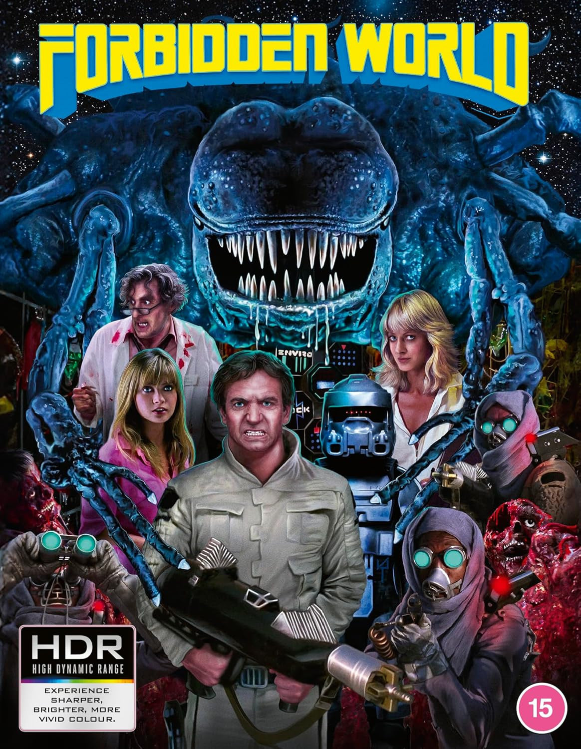 Front cover of Forbidden World (UK Import) [4K Ultra HD + Region B Blu-ray]