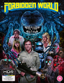 Front cover of Forbidden World (UK Import) [4K Ultra HD + Region B Blu-ray]