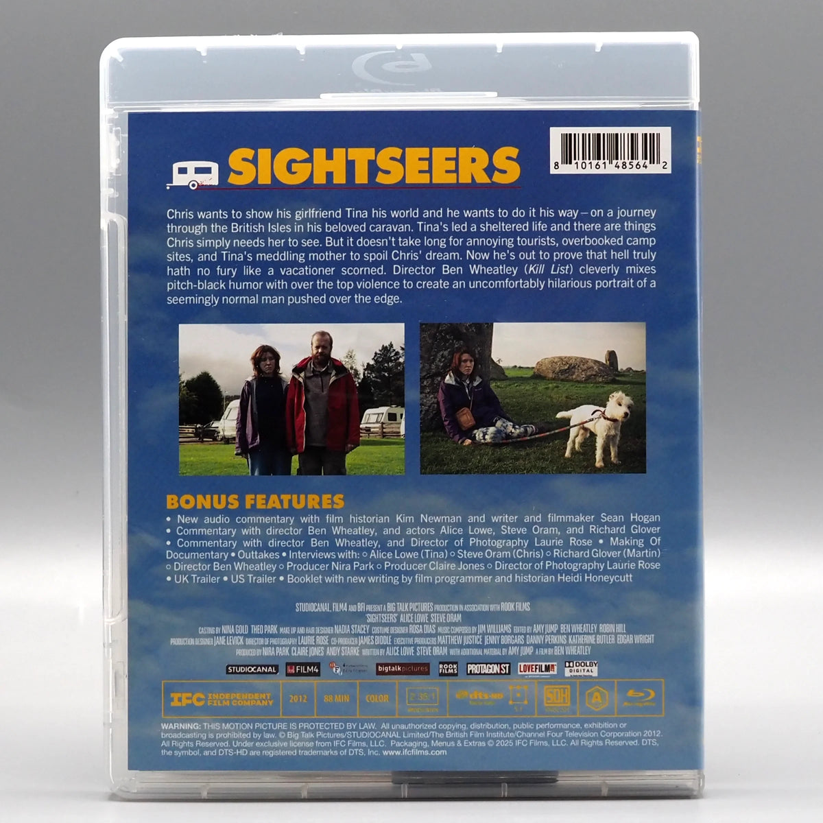 Back case of Sightseers [Blu-ray]