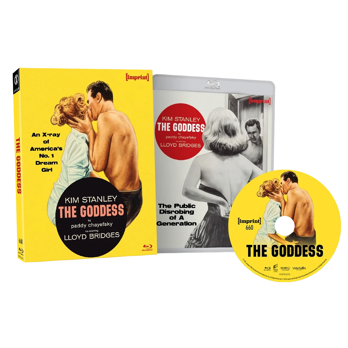Packshot of The Goddess (1958) Limited Edition [Blu-ray]