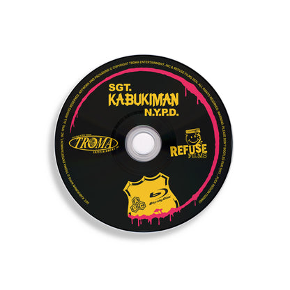 Disc artwork of Sgt. Kabukiman NYPD [Region Free Blu-ray]