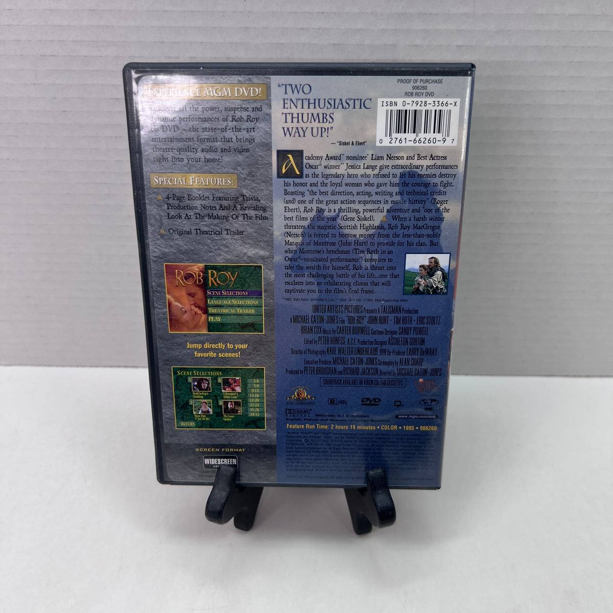 Back cover of Pre-Owned | Rob Roy [DVD]