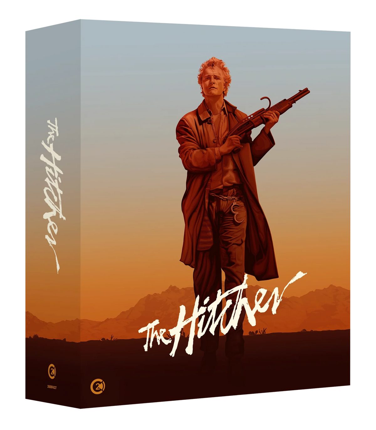 Front cover of Damaged | The Hitcher (1986) Limited Edition (UK Import) [4K Ultra HD + Blu-ray] Blu-ray]