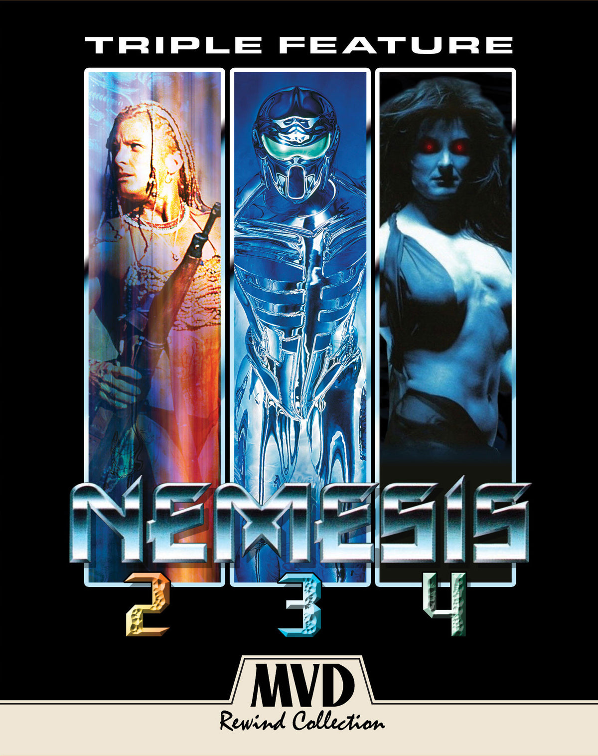 Front cover of Nemesis 2/Nemesis 3/Nemesis 4: Triple Feature [Blu-ray]