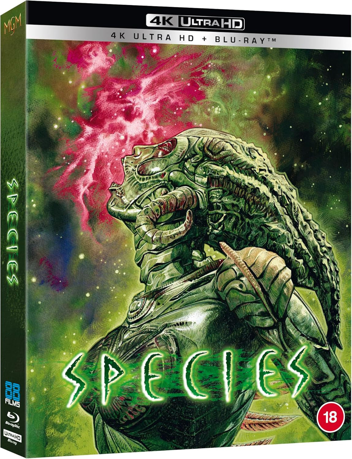 3D art of Species - Deluxe Limited Edition (UK Import) [4K Ultra HD + Region B Blu-ray]
