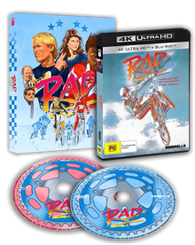 Box contents of Rad (1986) [4K Ultra HD + Blu-ray]
