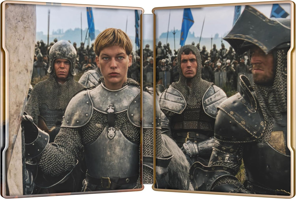 Open case of Joan Of Arc Limited Edition Steelbook (UK Import) [4K Ultra HD + Region B Blu-ray]
