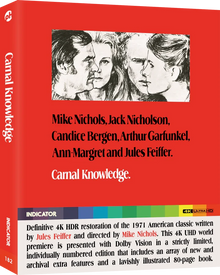 Front cover of Carnal Knowledge Limited Edition (UK Import) [4K Ultra HD]