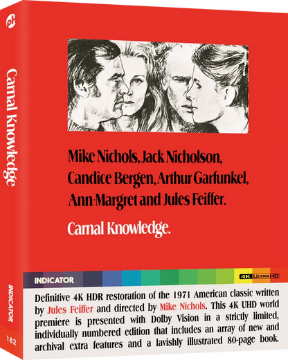 Front cover of Carnal Knowledge Limited Edition (UK Import) [4K Ultra HD]