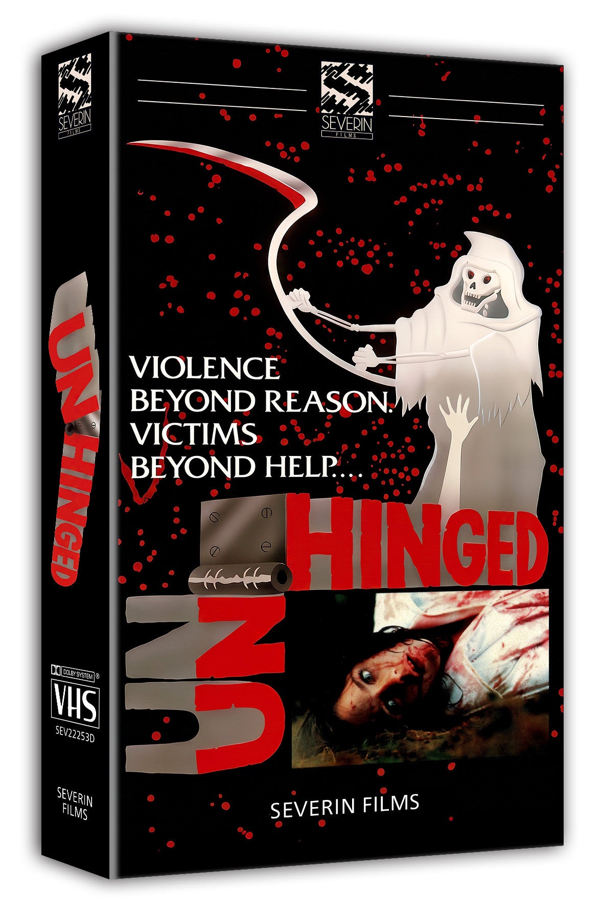 Front cover of Unhinged (Video Store Day Exclusive) [VHS]