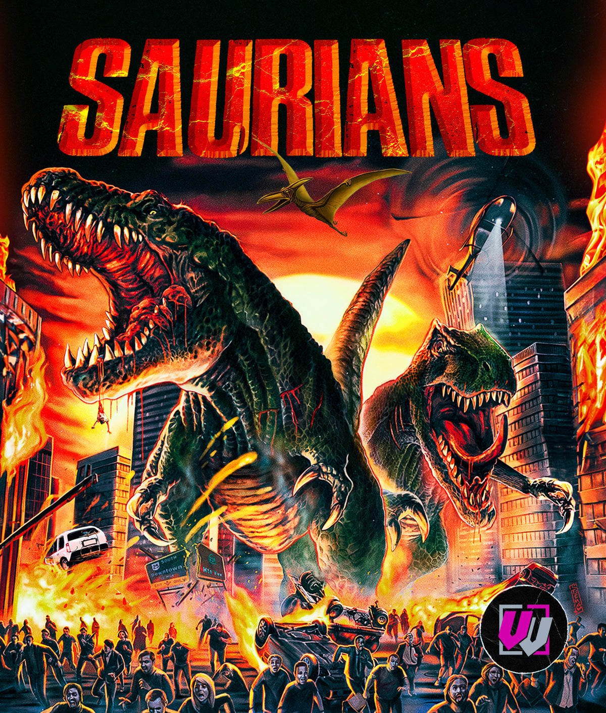 Front cover of Saurians (Collector's Edition) [Blu-ray]