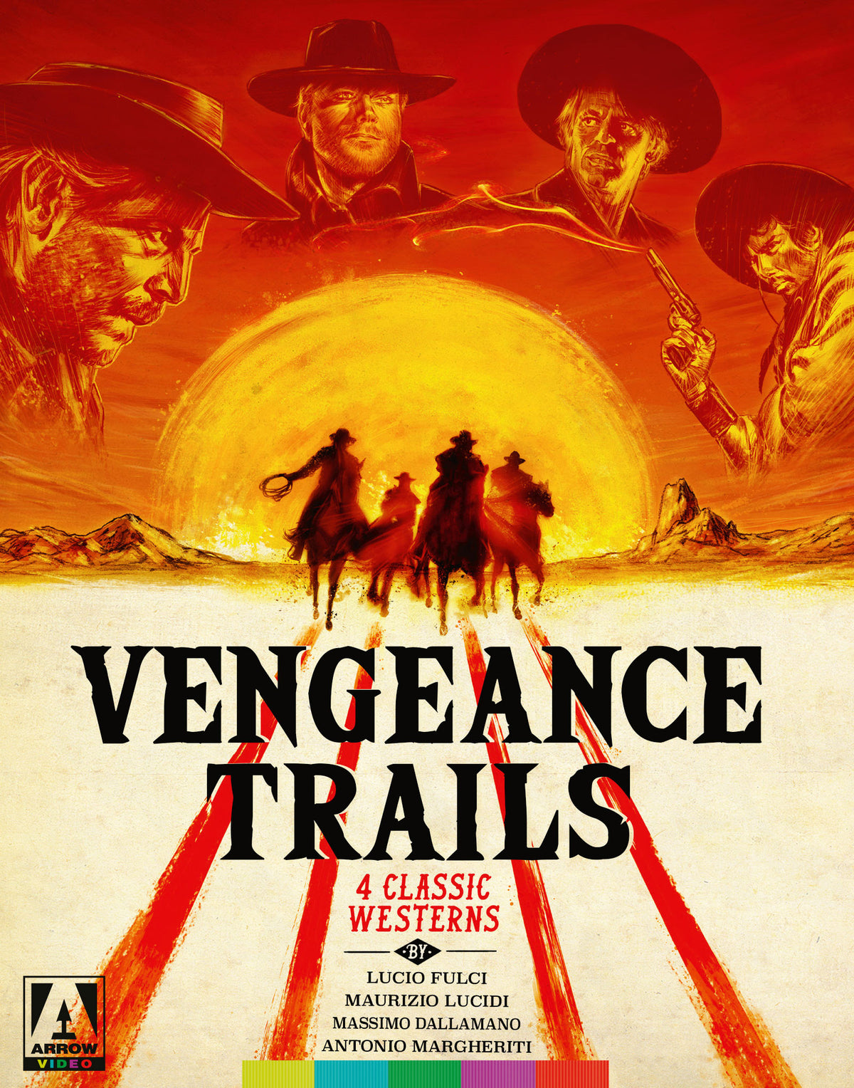 Front cover of Vengeance Trails: Four Western Classics (Standard Edition) [Blu-ray Set]