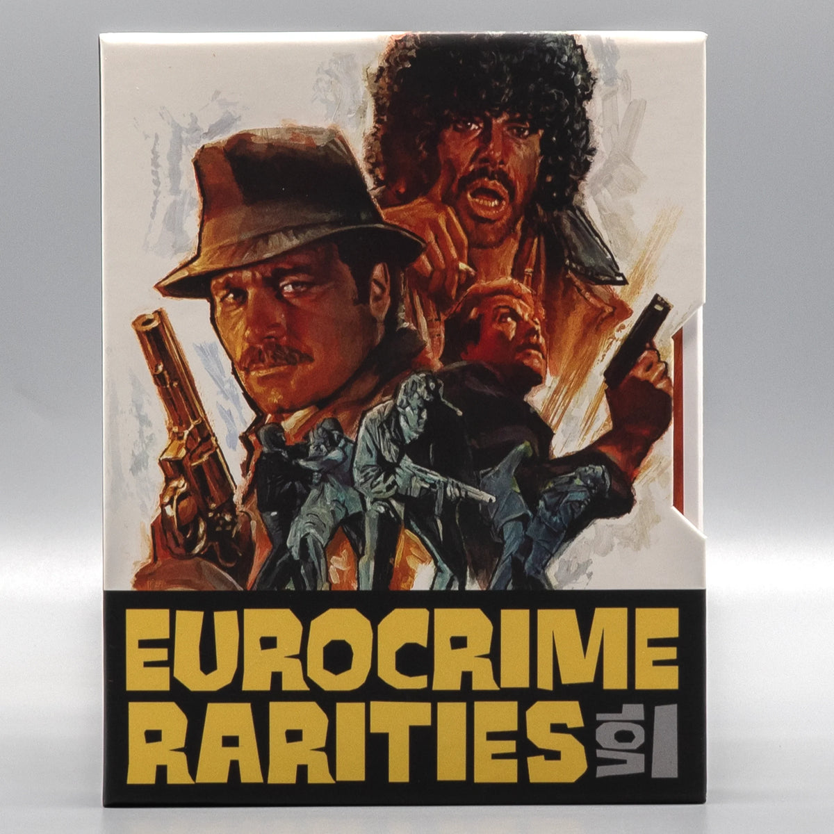 Front slipcase of Eurocrime Rarities: Volume 1 [Blu-ray]