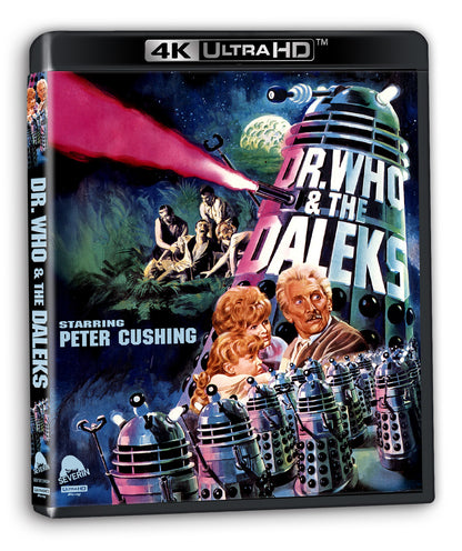 3D art of Dr. Who And The Daleks [4K Ultra HD + Blu-ray]