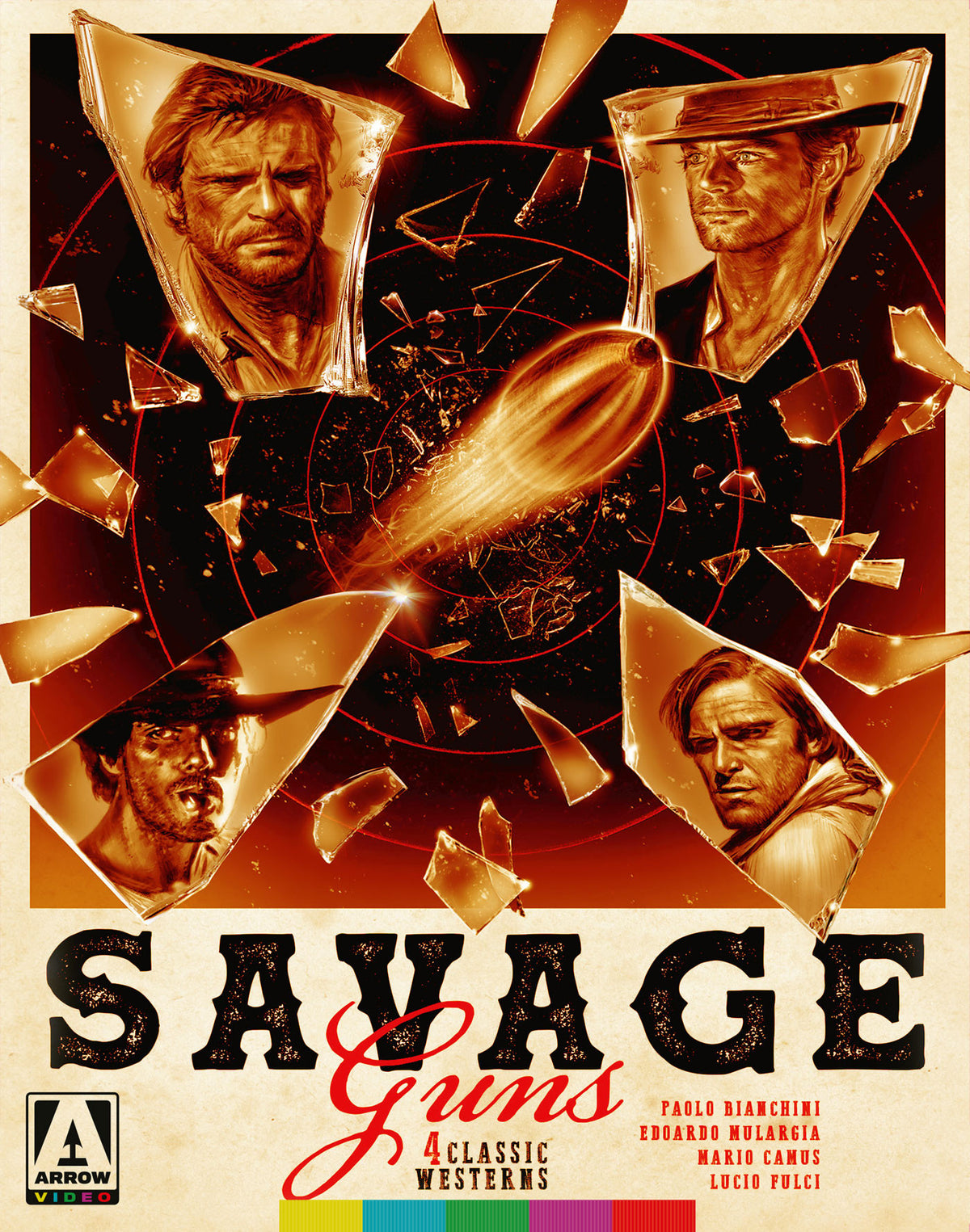 Front cover of Savage Guns: Four Classic Westerns Volume 3 [Blu-ray]