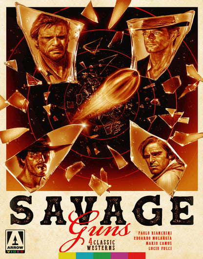 Front cover of Savage Guns: Four Classic Westerns Volume 3 [Blu-ray]