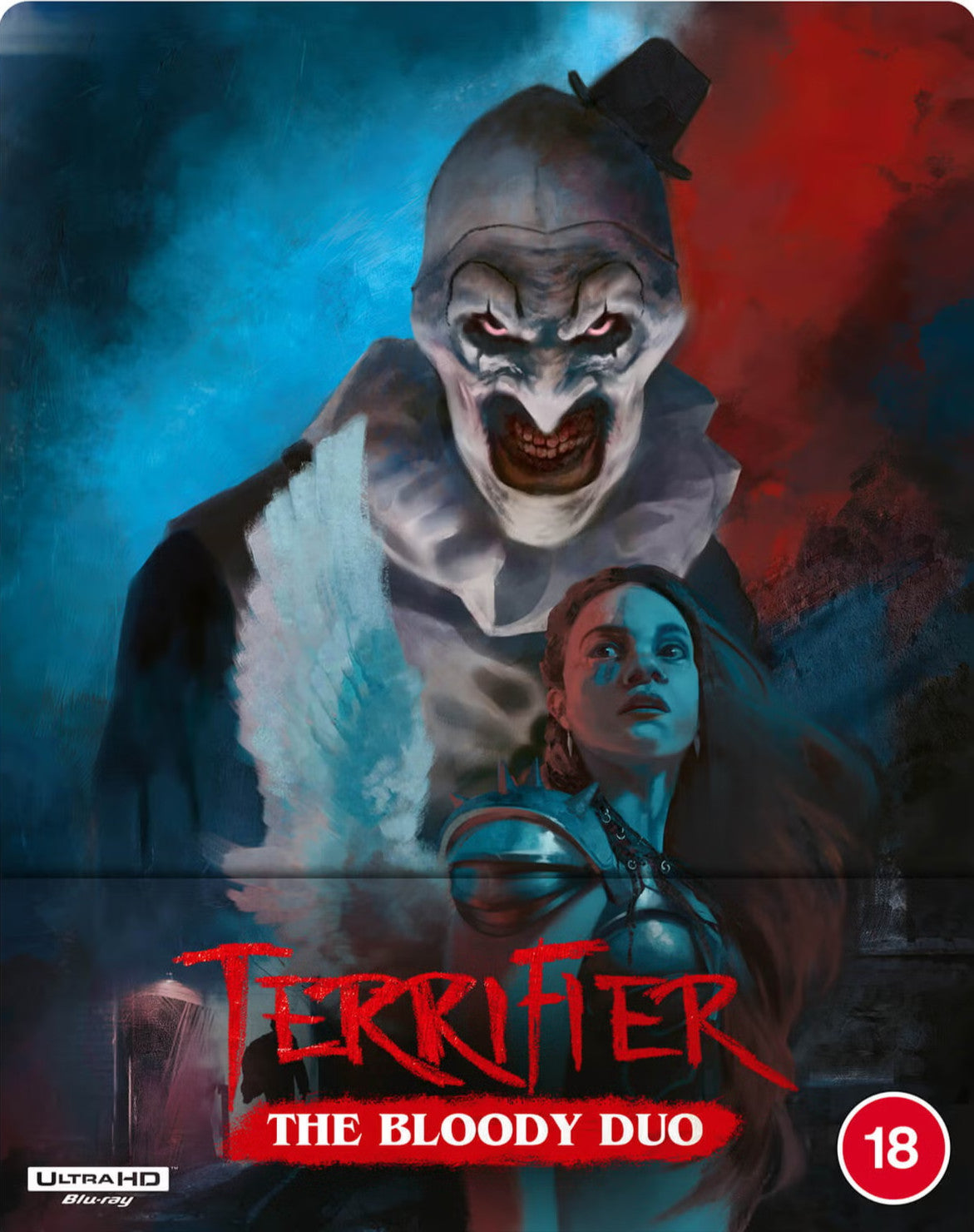 Product image of Terrifier: The Bloody Duo Limited Edition Steelbook (UK Import) [4K Ultra HD]