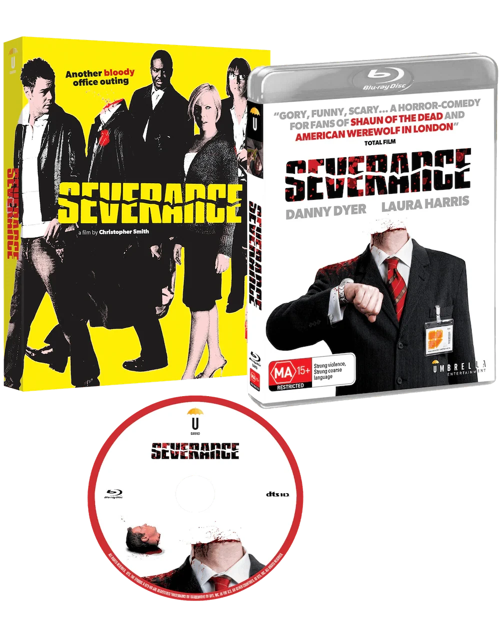 Box contents of Severance (2006) [Blu-ray]