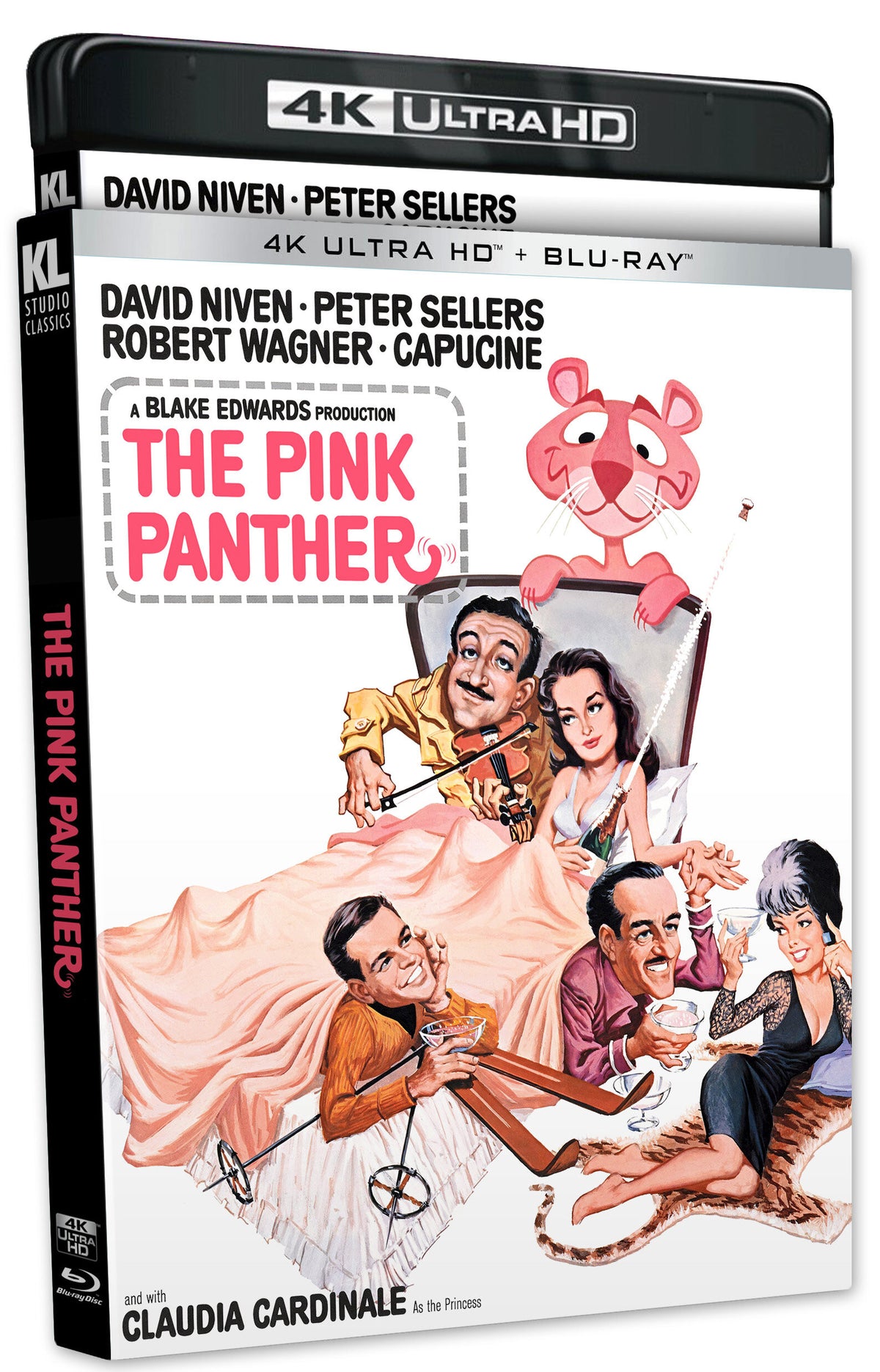 Front slipcover of The Pink Panther [4K Ultra HD + Blu-ray]