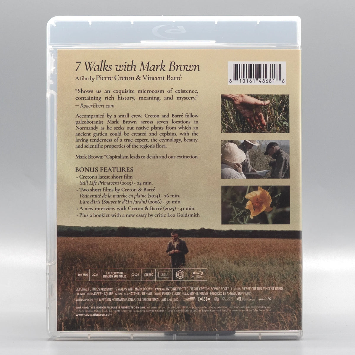 Back case of 7 Walks with Mark Brown [Blu-ray]