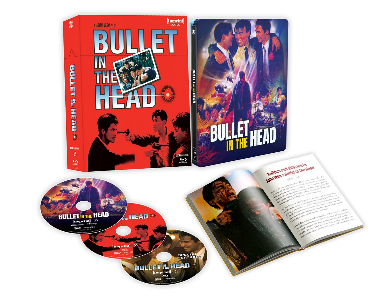 Box contents of Bullet In The Head Limited Edition Hardbox [4K Ultra HD + Blu-ray] (Australian Import)
