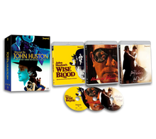 Box contents of Directed By… John Huston Limited Edition 3-Disc Hardbox [Blu-ray] (Australian Import)