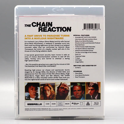 Back case of The Chain Reaction [Blu-ray]